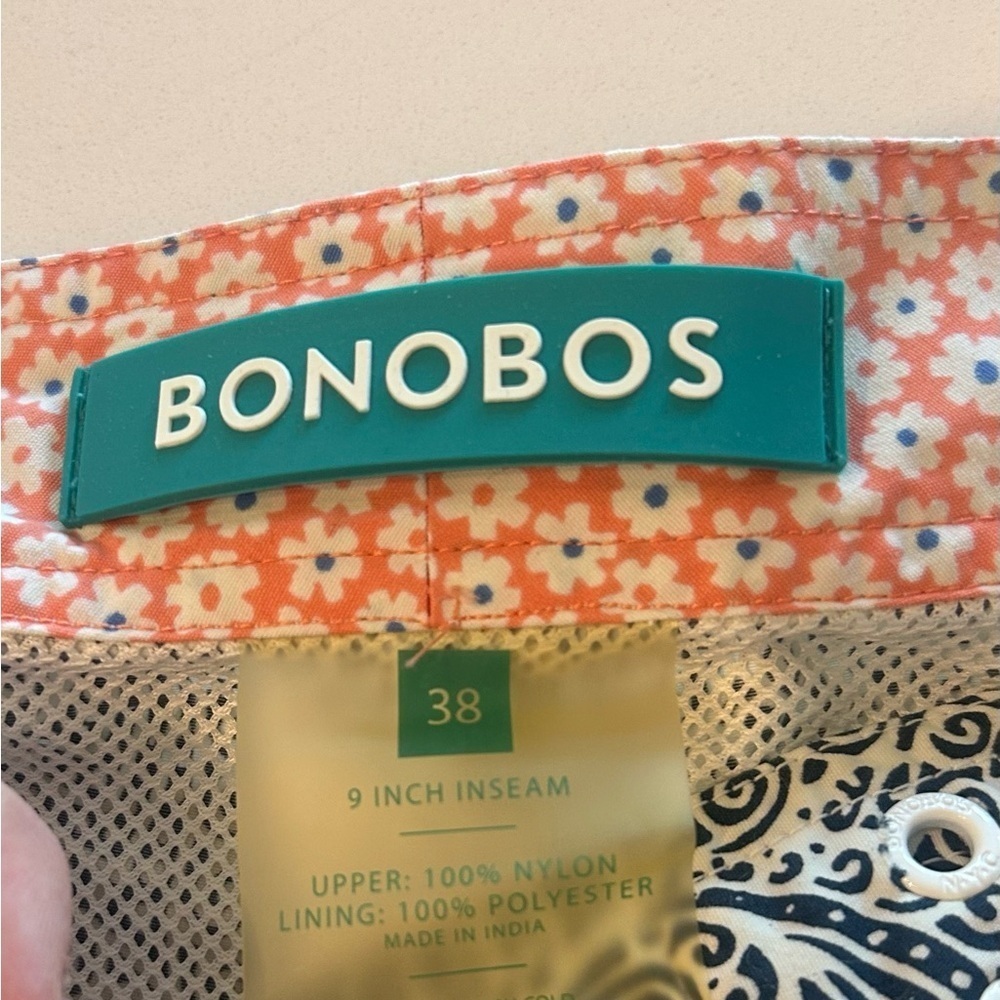 BONOBOS Swimtrunks. Size 38 - Picture 3 of 5